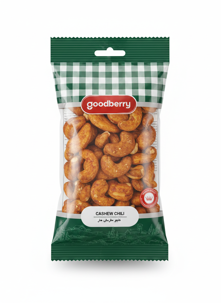 Goodberry Cashew Chilli (70 gm) Pouch