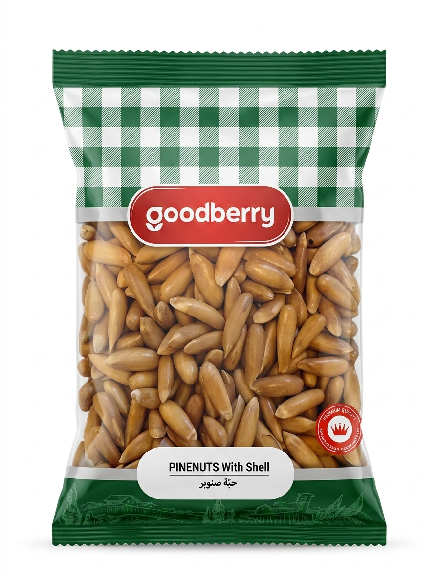 Goodberry pinenuts with shell 150g