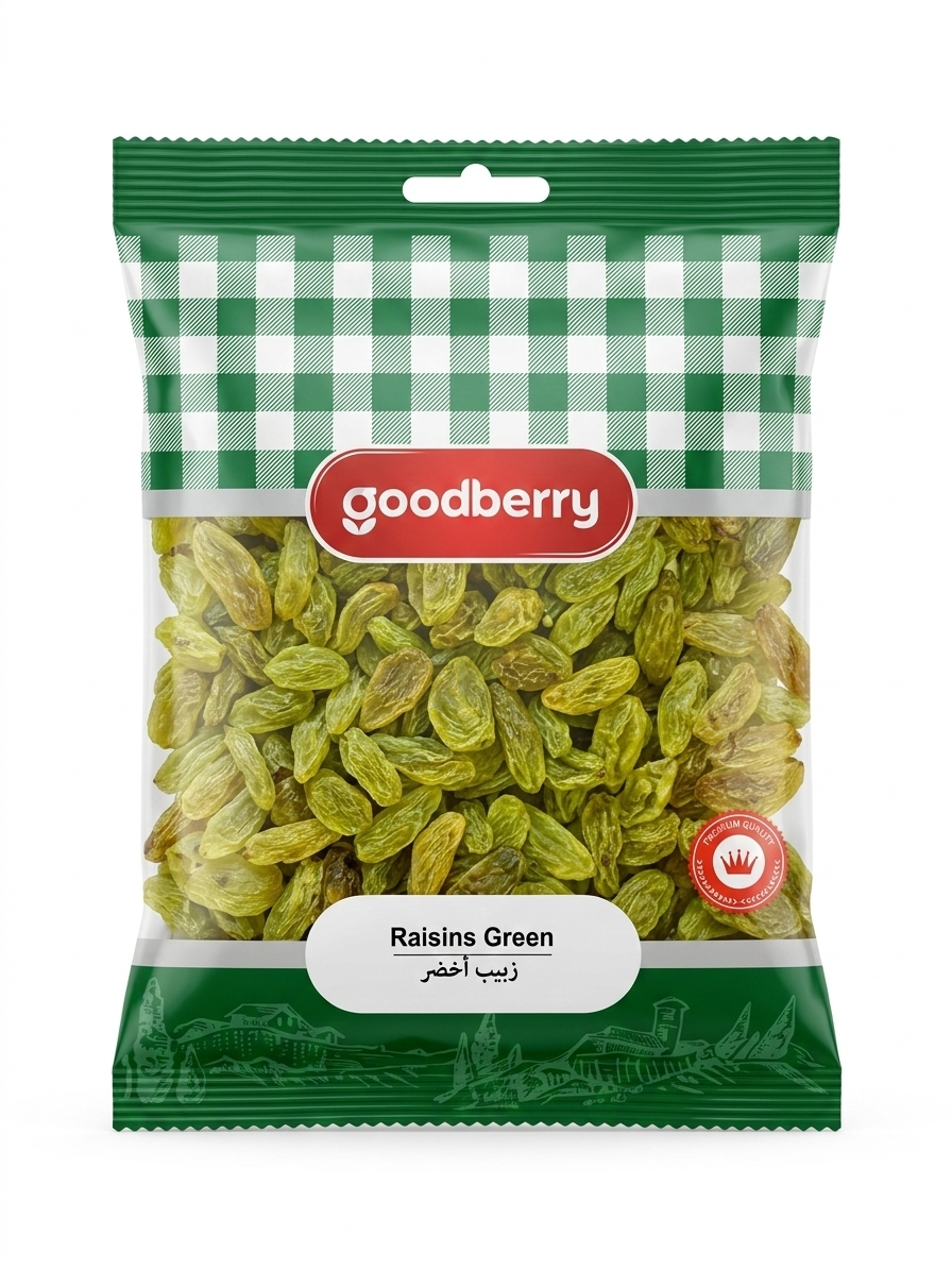 Goodberry raisins green 150g